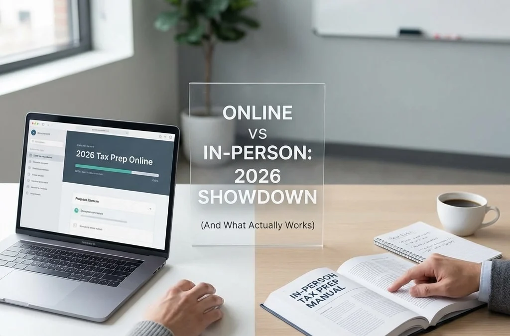 2026 Tax Preparation Course Showdown: Online vs In-Person (And What Actually Works)