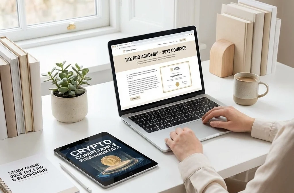 Becoming a Tax Professional in 2025: Your Quick-Start Guide to Online Courses and Crypto Compliance