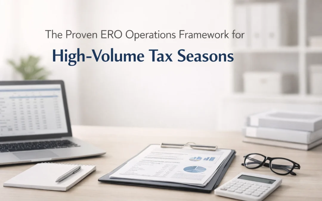 The Proven ERO Operations Framework for High-Volume Tax Seasons