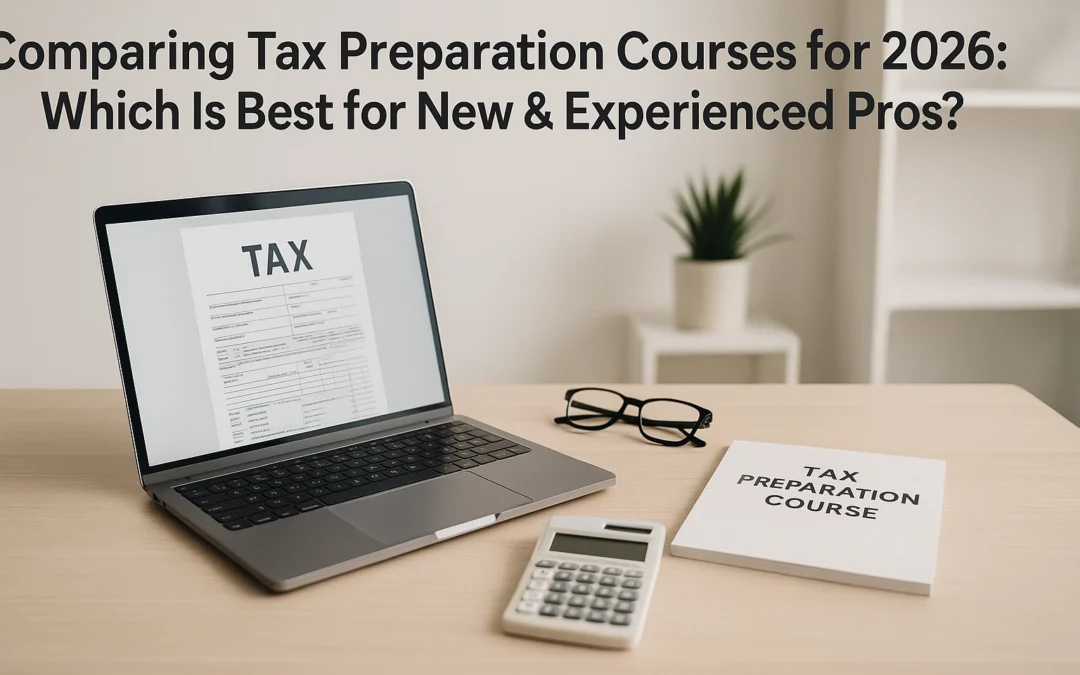 Comparing Tax Preparation Courses for 2026: Which Is Best for New & Experienced Pros?