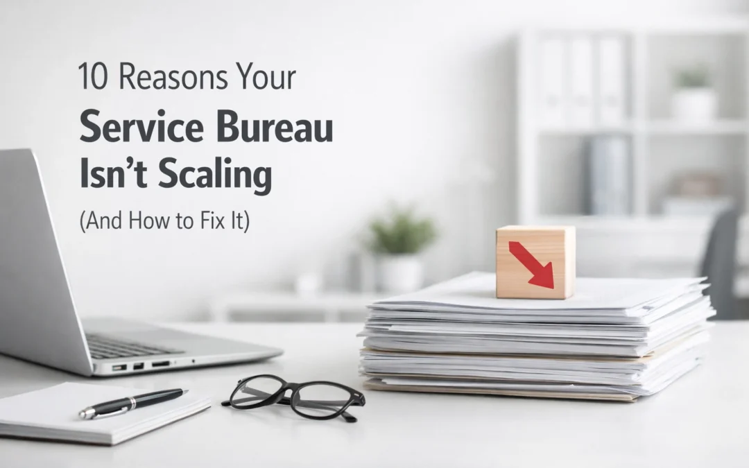 10 Reasons Your Service Bureau Isn’t Scaling (And How to Fix It)