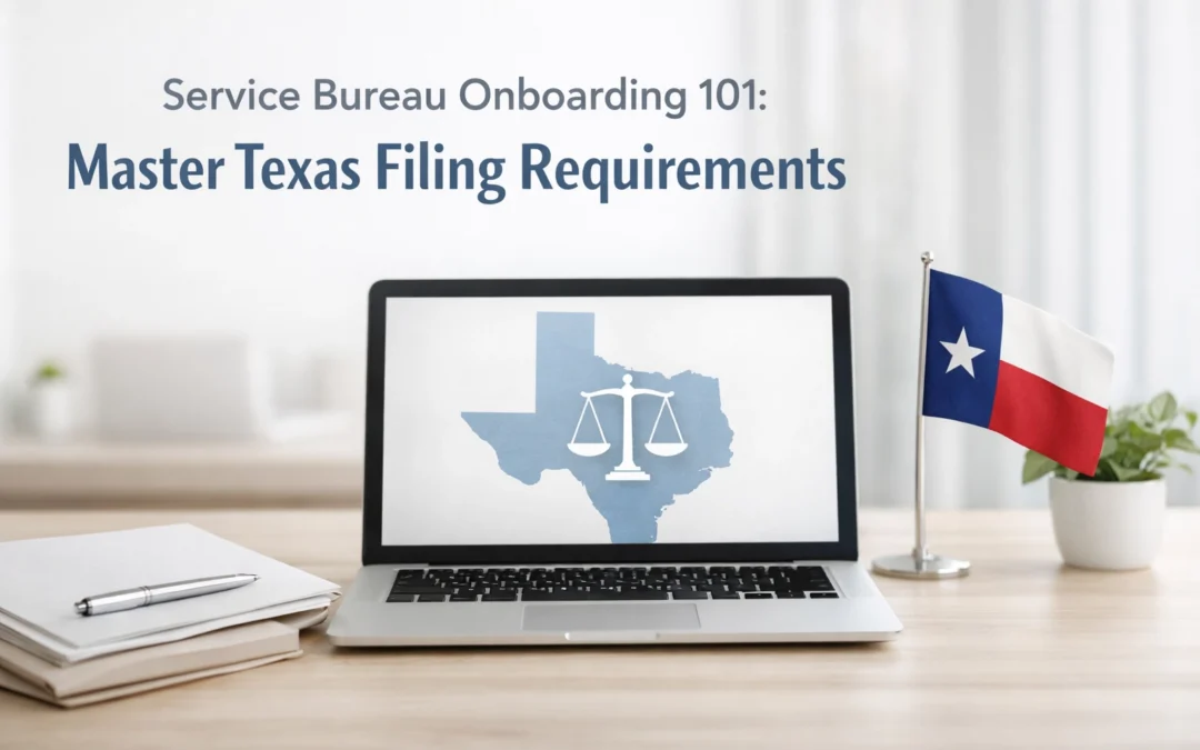 Service Bureau Onboarding 101: Master Texas Filing Requirements