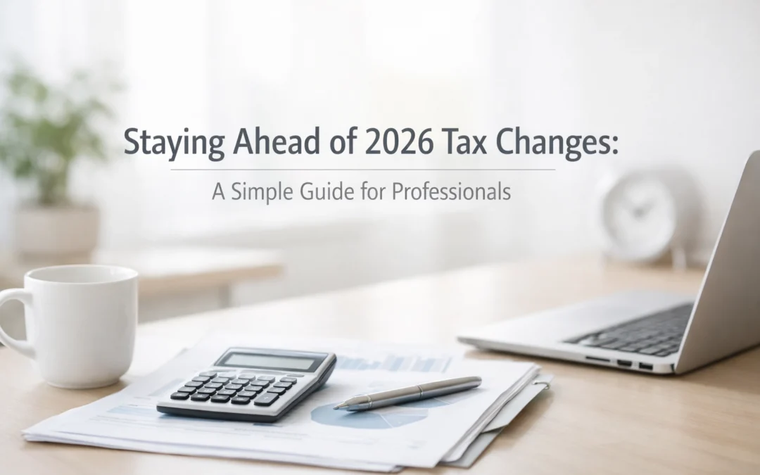Staying Ahead of 2026 Tax Changes: A Simple Guide for Professionals