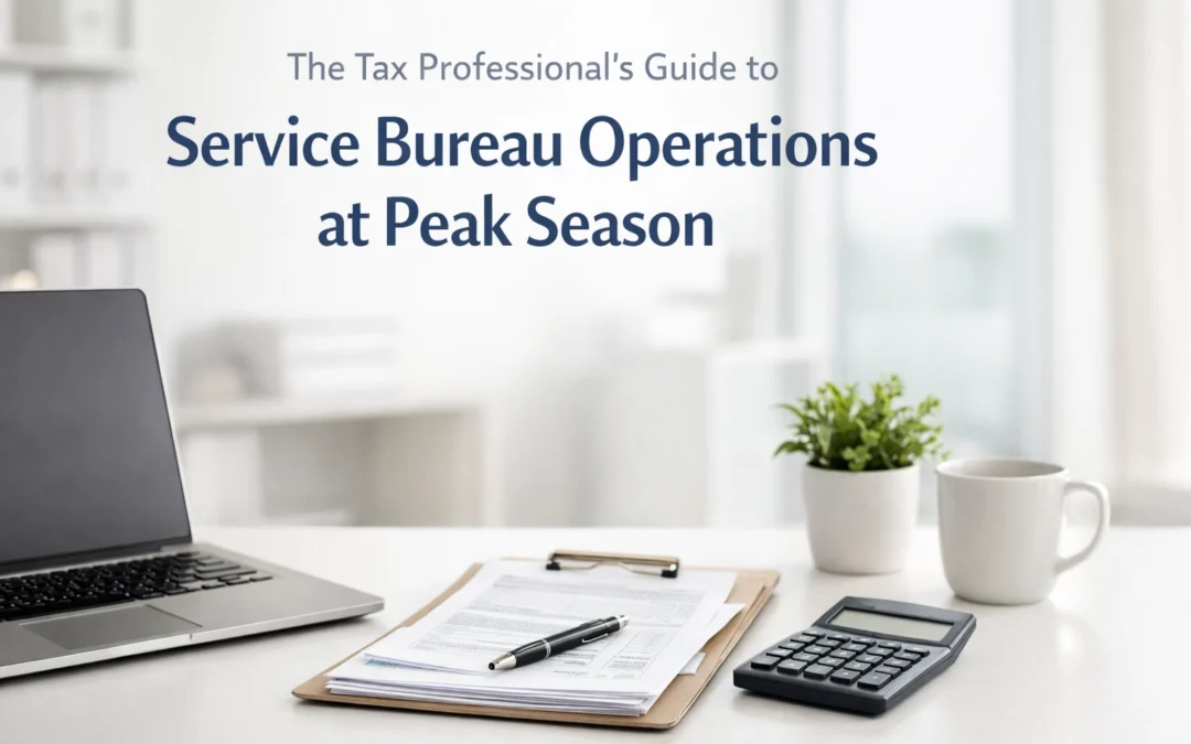 The Tax Professional's Guide to Service Bureau Operations at Peak Season