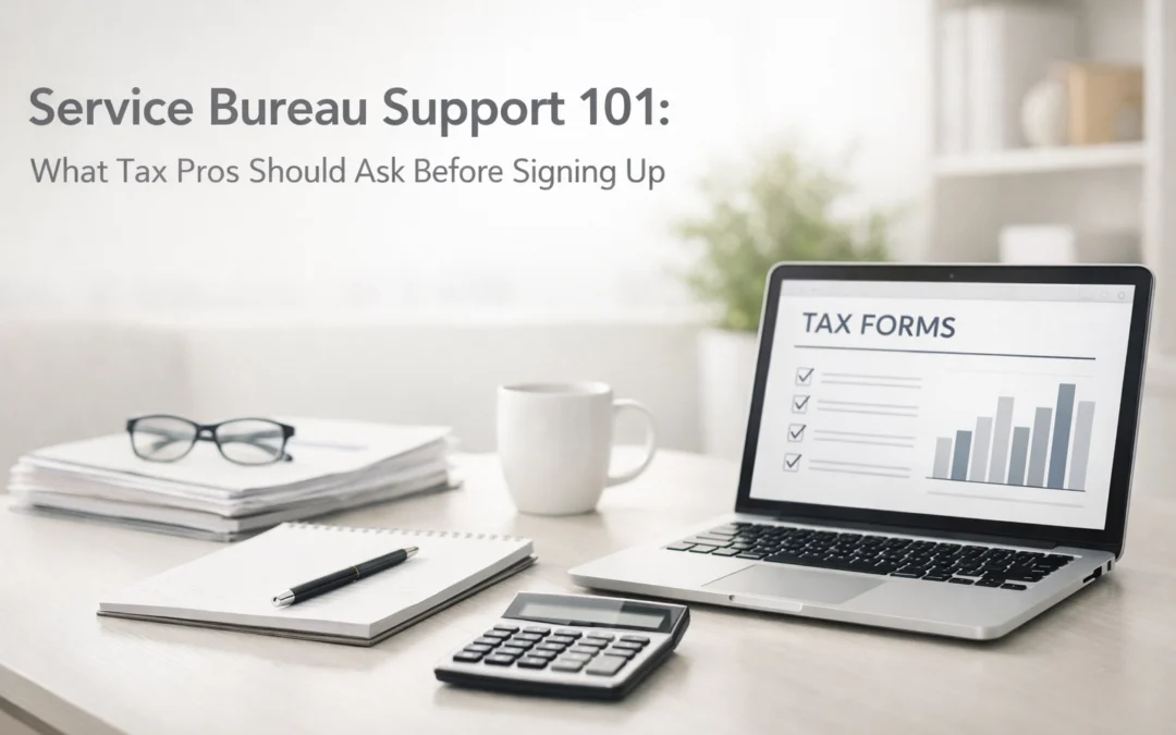 Service Bureau Support 101: What Tax Pros Should Ask Before Signing Up