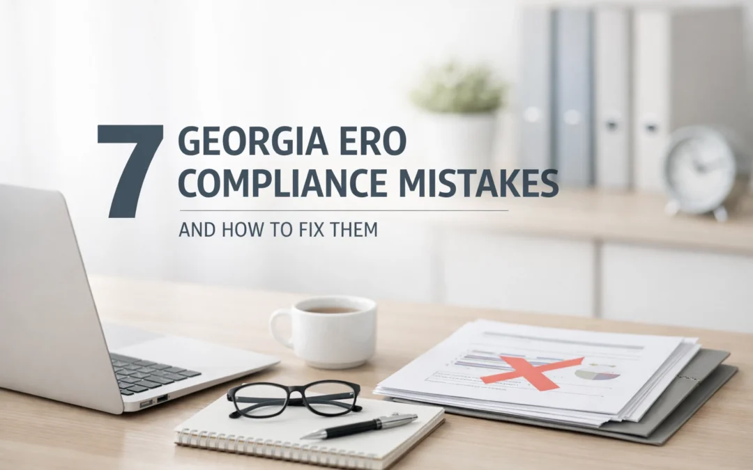 7 Georgia ERO Compliance Mistakes and How to Fix Them
