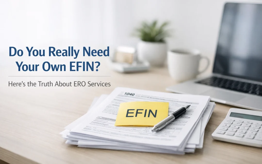 Do You Really Need Your Own EFIN? Here’s the Truth About ERO Services