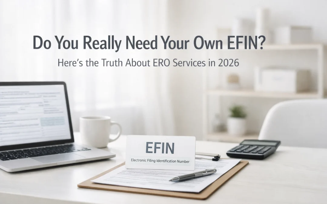 Do You Really Need Your Own EFIN? Here’s the Truth About ERO Services in 2026