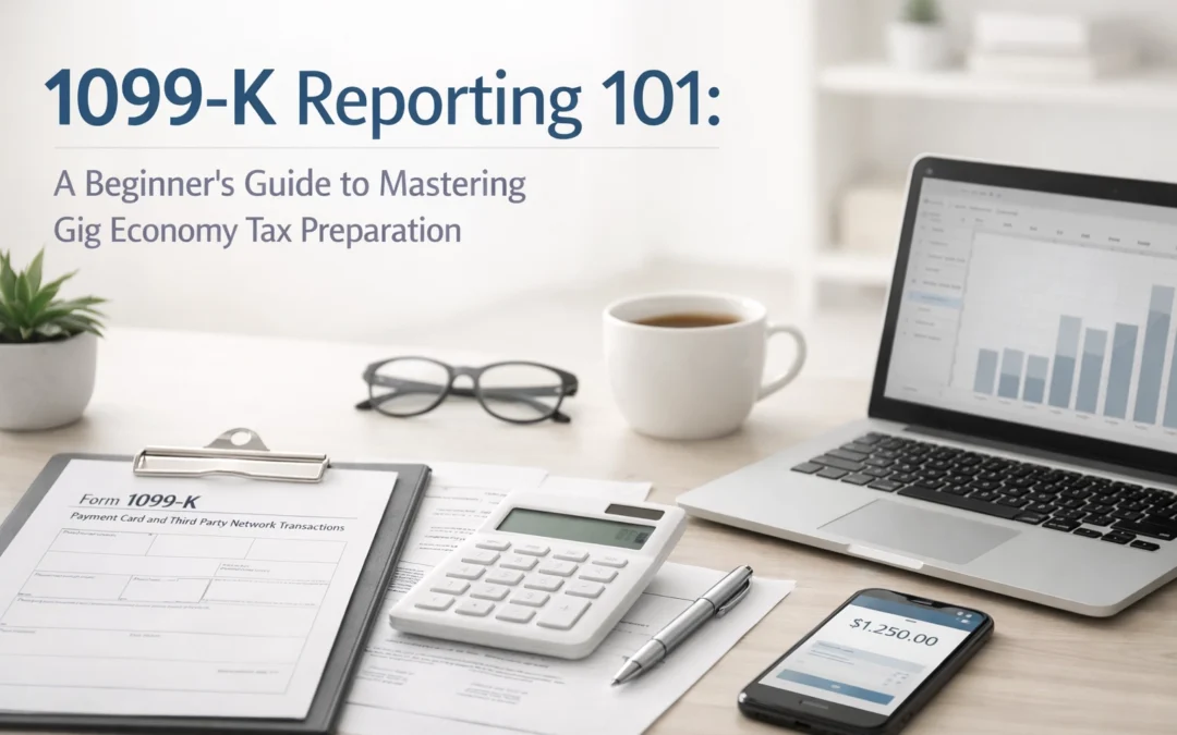 1099-K Reporting 101: A Beginner’s Guide to Mastering Gig Economy Tax Preparation