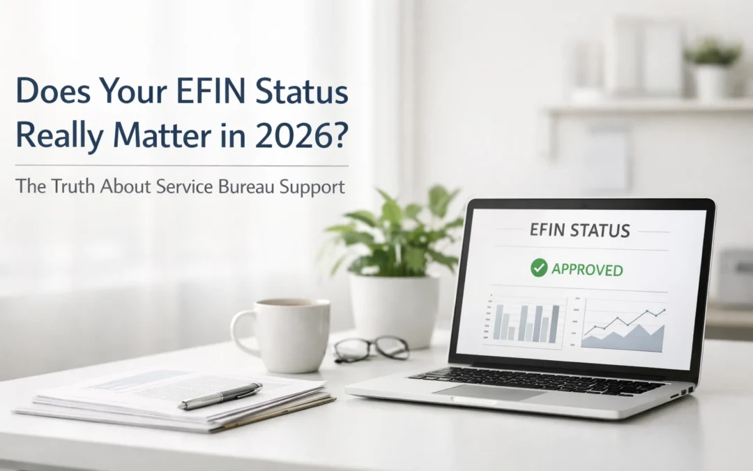 Does Your EFIN Status Really Matter in 2026? The Truth About Service Bureau Support