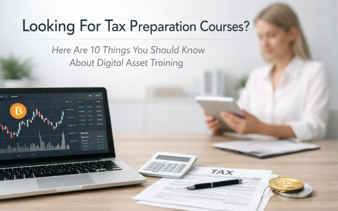 Looking For Tax Preparation Courses? Here Are 10 Things You Should Know About Digital Asset Training