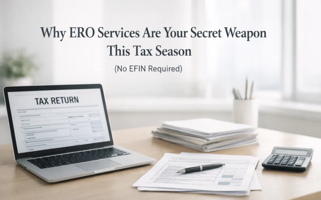 Why ERO Services Are Your Secret Weapon This Tax Season (No EFIN Required)