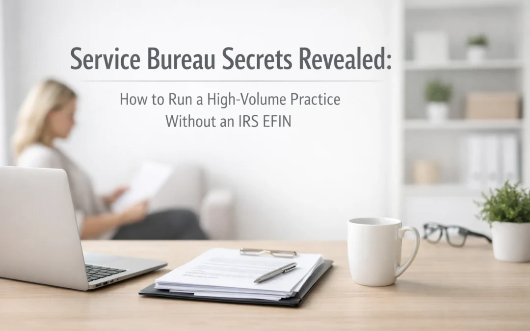 Service Bureau Secrets Revealed: How to Run a High-Volume Practice Without an IRS EFIN