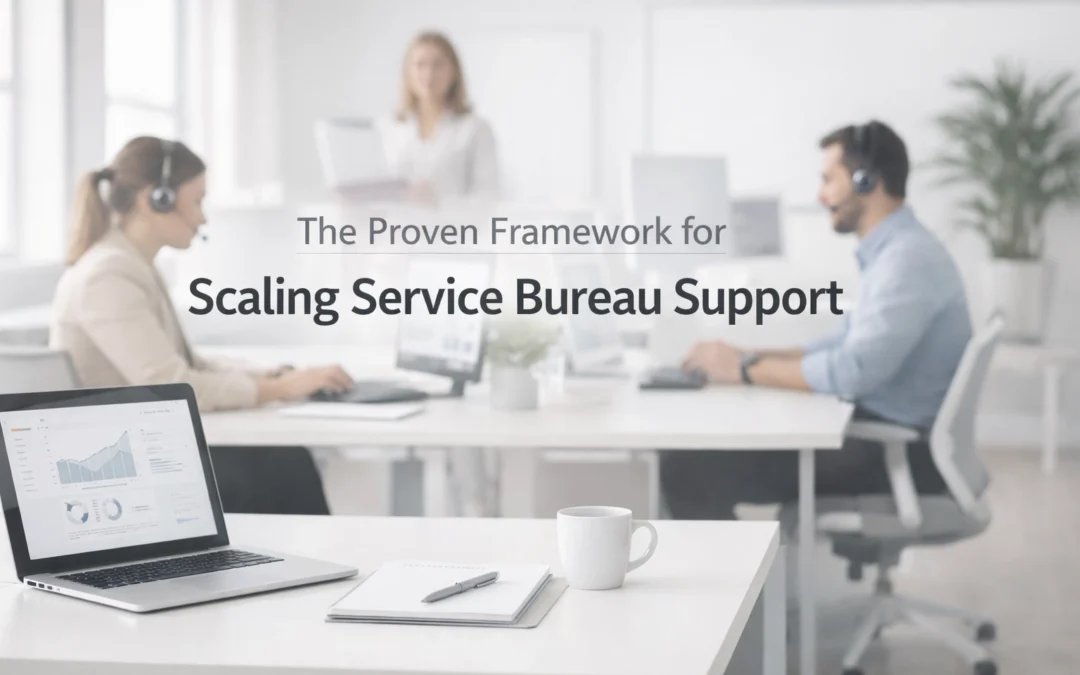 The Proven Framework for Scaling Service Bureau Support