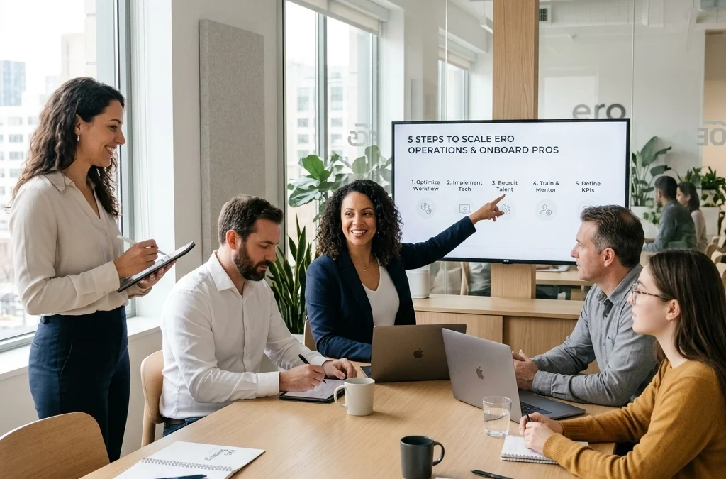 5 Steps to Scale ERO Operations and Onboard Pros