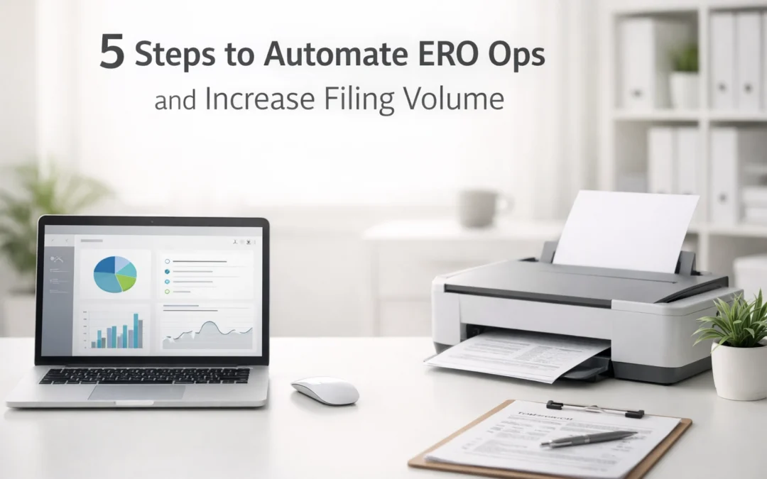 SEO Title: Automate ERO Operations: 5 Steps to Increase Filing Volume