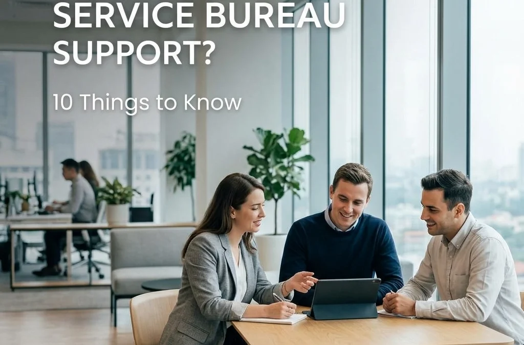 Looking For Service Bureau Support? 10 Things to Know